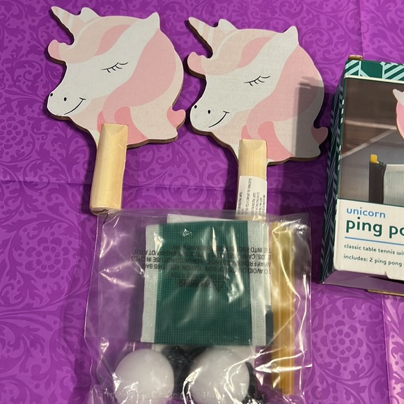 New Unicorn Ping Ping Set - Magical Twist Ages 3+ - Picture 3 of 4